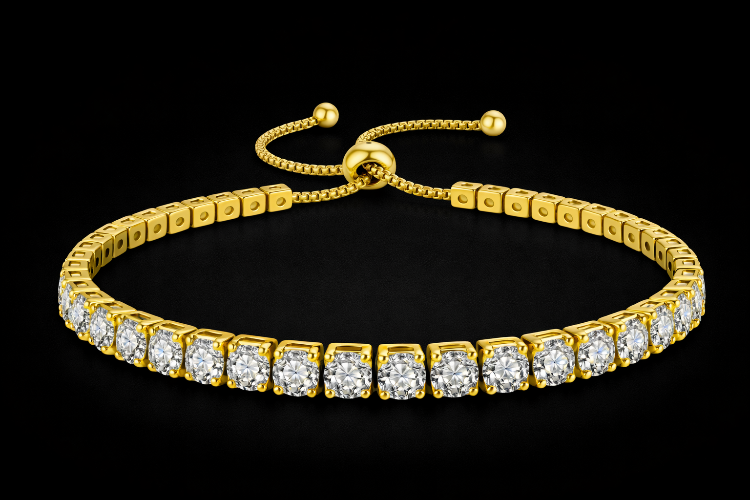 Brățără Gold Link 4mm.