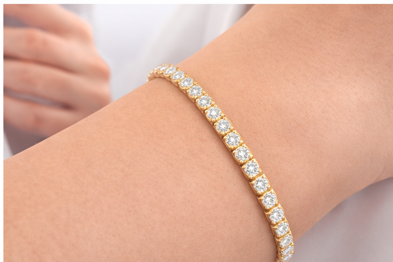 Brățără Luxury Gold 2mm. 