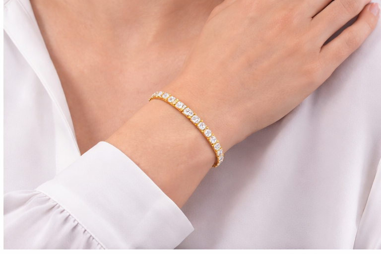 Brățară Gold Tennis Edition 3mm.