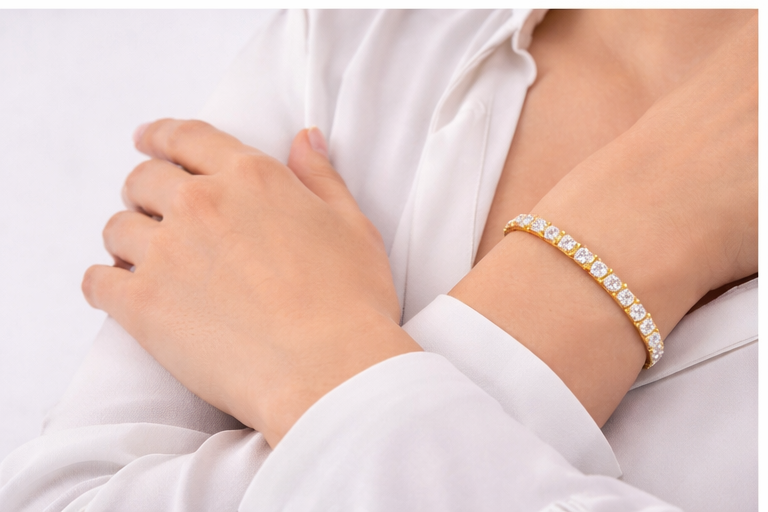 Brățară Gold Tennis Edition 3mm.