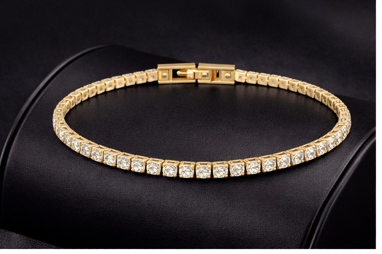 Brățară Gold Tennis Edition 4mm.