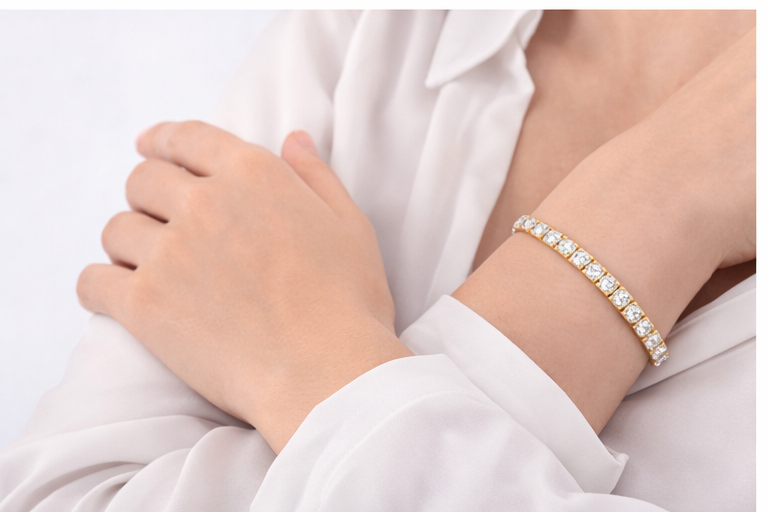 Brățară Gold Tennis Edition 4mm.