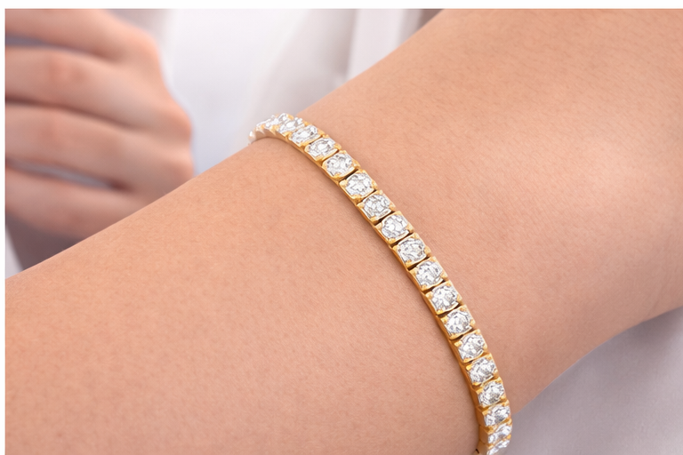 Brățară Gold Tennis Edition 4mm.