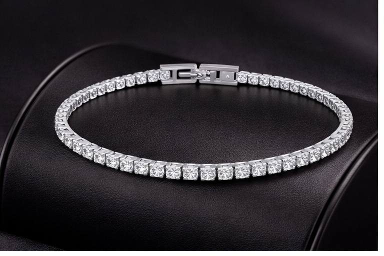 Brățară Silver Tennis Edition 4mm. 